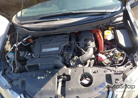 2014 Honda Civic Hybrid z USA, uszkodzony, nr VIN 19XFB4F36EE000810